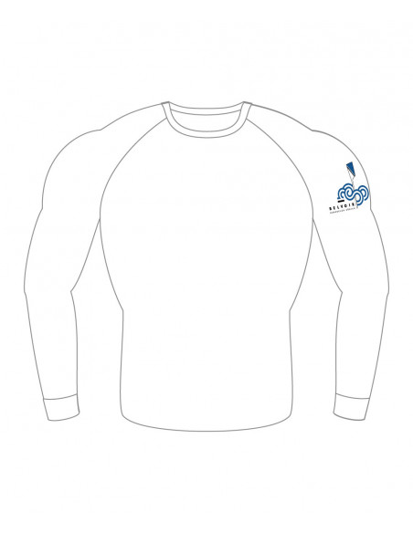 Langarm Belvoir RC Bianco Herren