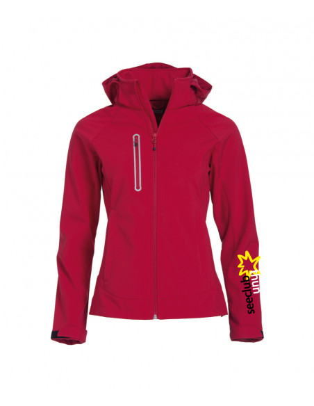 Softshell SC Thun Rot Women