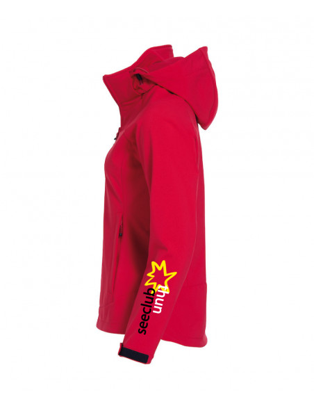 Softshell SC Thun Rot Women