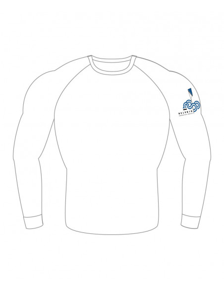 Langarm Belvoir RC Bianco Herren