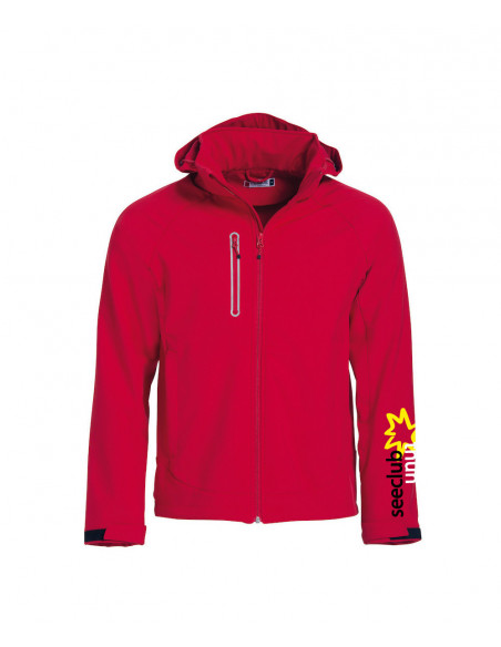Softshell SC Thun Rot Men