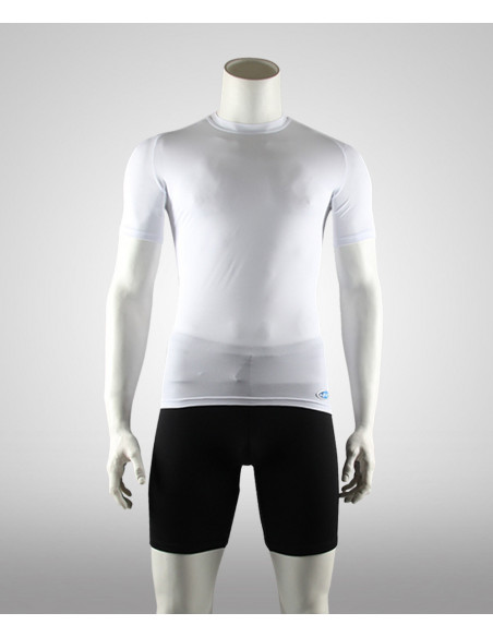 Kurzarm Light Bianco Herren
