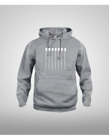 Hoodie «7Sweeps» Grau