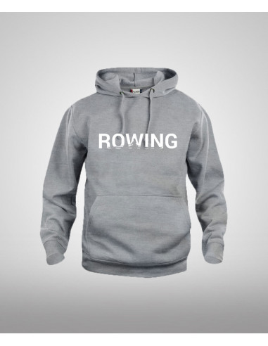 Hoodie "Rowing" Grau