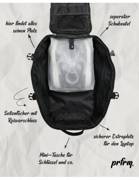 prfrm. All-Day Duffle Bag